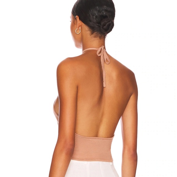 NWT Revolve Knit Halter Top - Picture 3 of 6